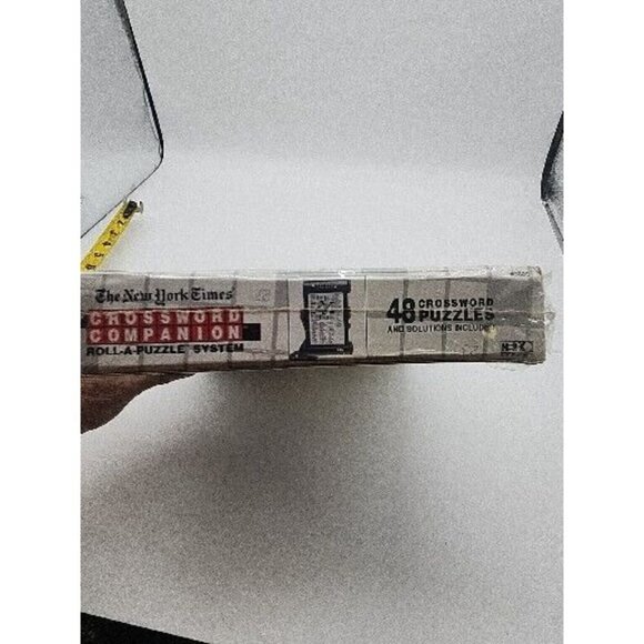 The New York Time CROSSWORD COMPANION 48 Puzzles Roll A Puzzle System New - Picture 3 of 4